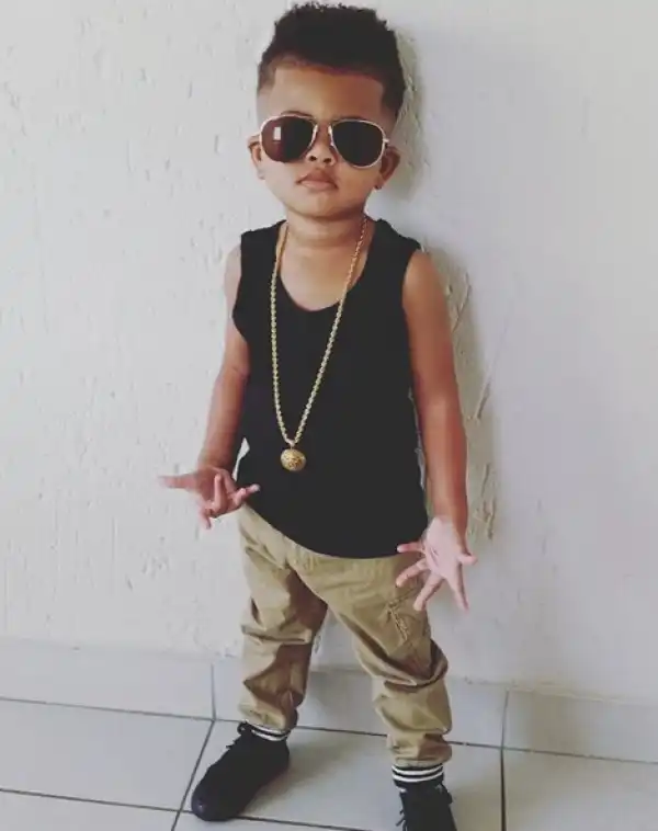 Actor Tayo Faniran Shares Photo of His Cute Son